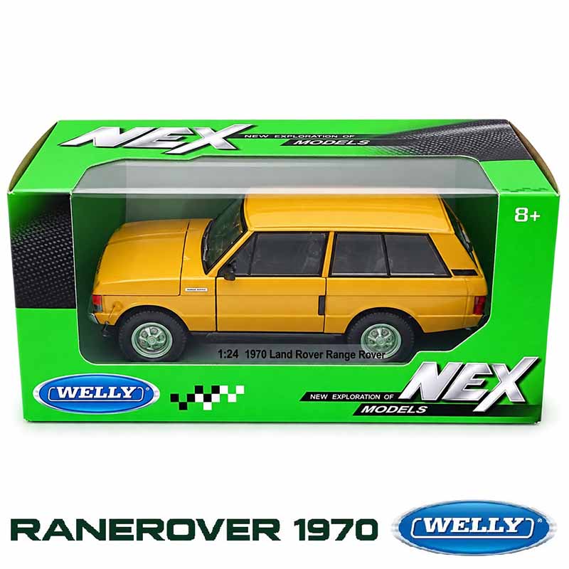 ماکت کلکسیونی ماشین فلزی رنجرور 1970 Welly مقیاس 1:24 | مدل Range Rover 24128W